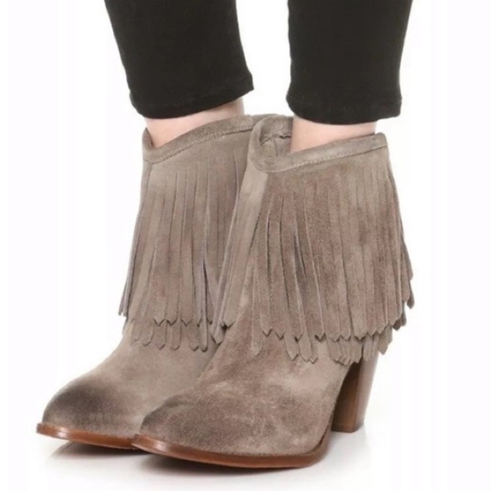 Frye Ilana Fringe Bootie